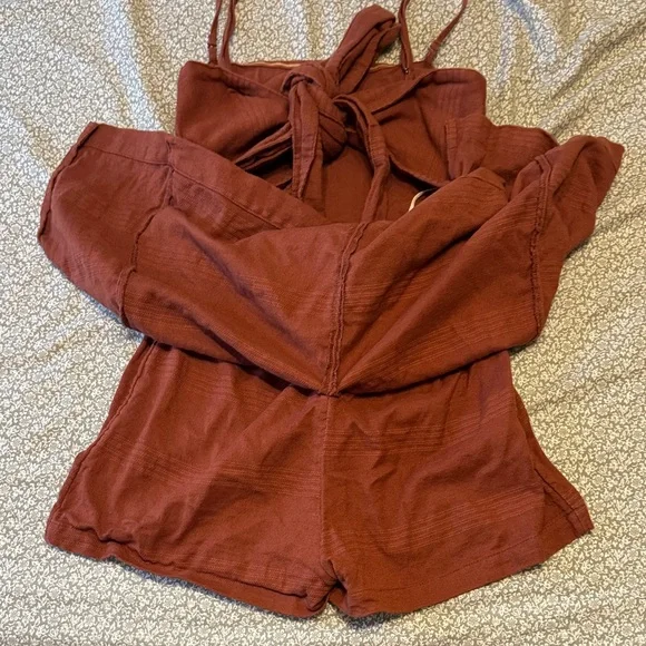 Free People Go Get Em Skort Romper Dress - Picture 6 of 7